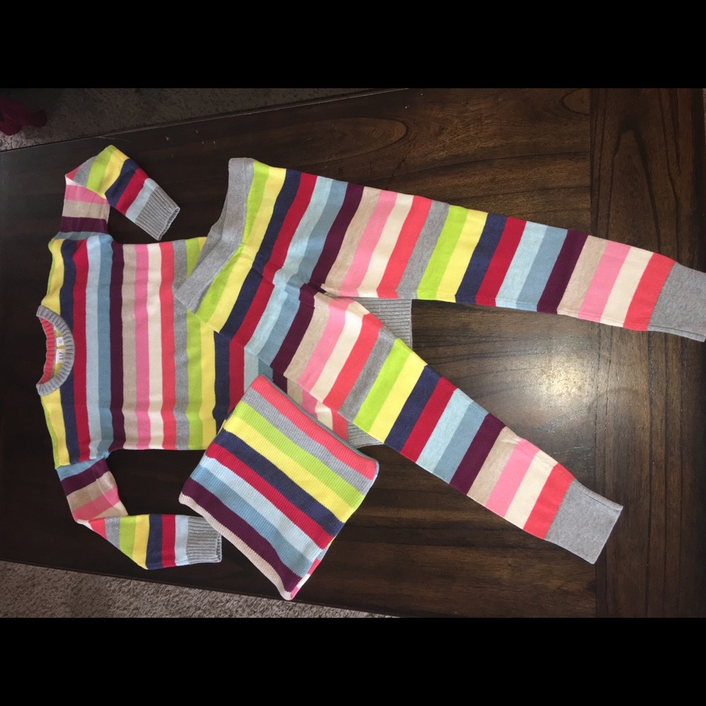 NEW - GAP Kids Crazy Stripes Outfit